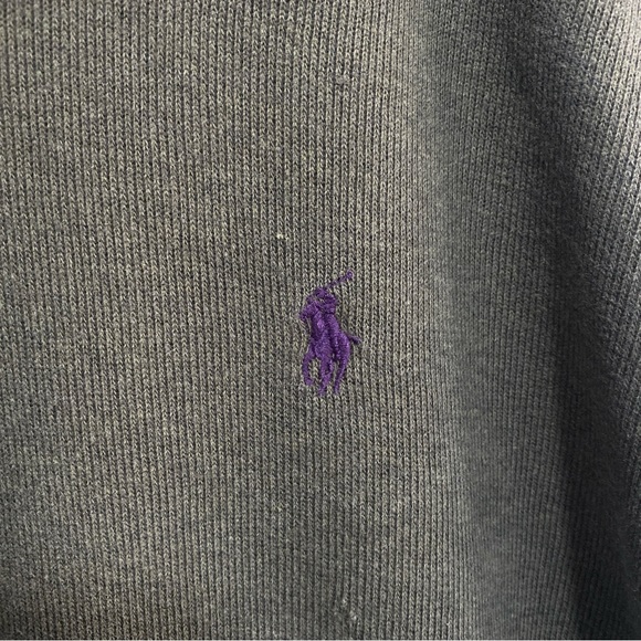 Vintage Polo Ralph Lauren Mens Green Full Zip Sweatshirt XL. - Picture 4 of 4